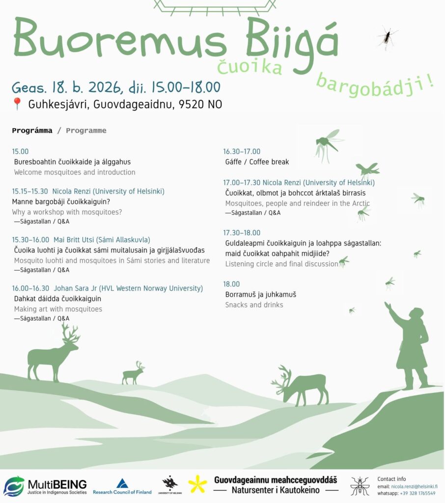Buoremus Biigá: Čuoika bargobádji | Mosquito workshop