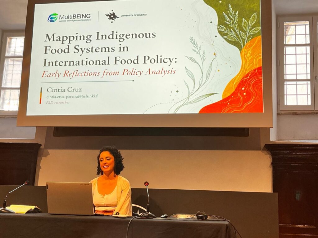 Indigenous knowledge and food governance: Reflections from the Ecologies of Food Conference
