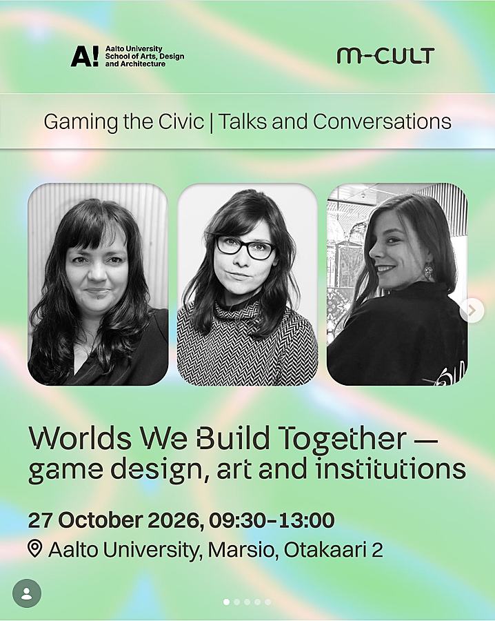 Outi Kaarina Laiti to speak at Worlds We Build Together