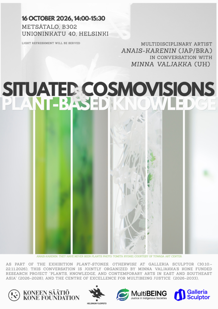 Situated cosmovisions and plant-based knowledge: Pre-exhibition conversation with Anais-karenin